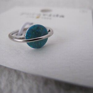 Pura Vida Opal Saturn Ring - Size 5